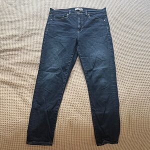 LOFT Dark Blue Skinny Jeans
